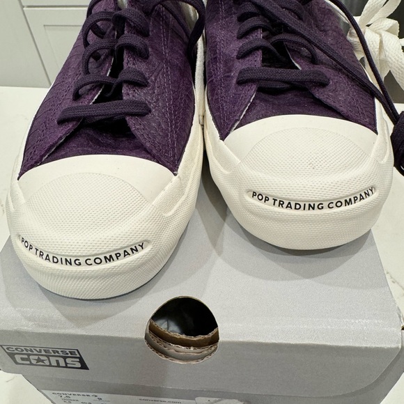 POP TRADING COMPANY X JACK PURCELL 'GRAND PURPLE' size M 7.5 W 9 - Picture 7 of 8